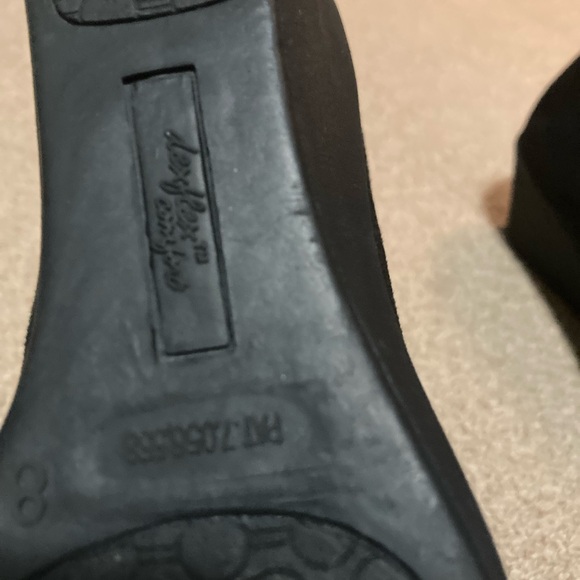 Black suede wedges with buckle detail, size 8, professional - Picture 11 of 11